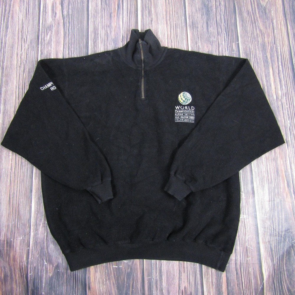 Vintage SDI Sweater Mens Medium World Championships 1999 Ski‎ Rodeo Pullover
